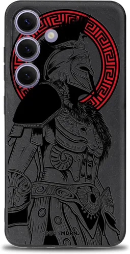 Vista 47 de SIMPLYMDRN Funda delgada para Samsung S23, diseño de Joker Haha, funda genial para hombre, funda de diseñador de villanos de superhéroes, delgada