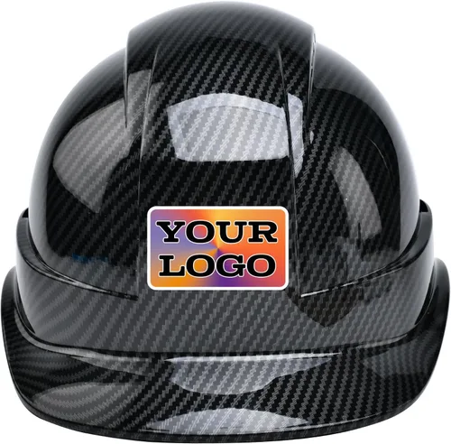 Vista 26 de Casco de trabajo de construcción personalizado Casco de seguridad con suspensión de trinquete de 6 puntos con ventilación