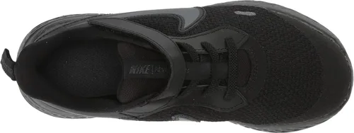 Vista 5 de Nike Kids Revolution 5 - Tenis de correr con velcro para niños en edad preescolar, Negro