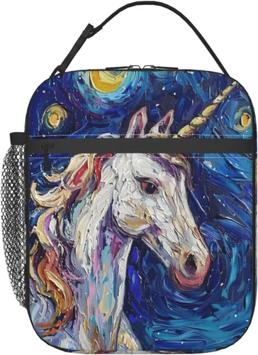 Vista 13 de Lonchera térmica para niños y niñas, bolsa de almuerzo de fútbol para el trabajo, picnic, escuela, viajes, senderismo, playa o pesca, fiambrera