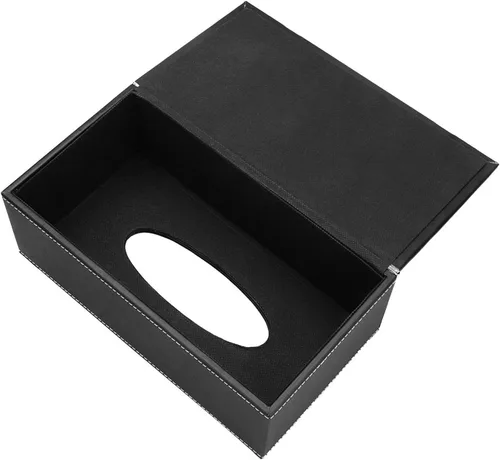 Vista 7 de KINGFOM Juego de organizador de escritorio de oficina T102-3PCS/suministros de oficina Ecológico de cuero sintético incluye soporte para caja