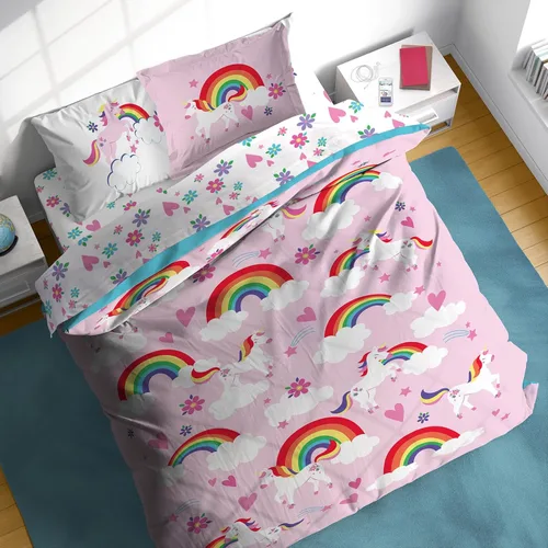 Vista 32 de Juego de edredón para niños Sunny Side Up incluye sábanas y fundas de almohada - Juego de cama suave y acogedor para una decoración elegante