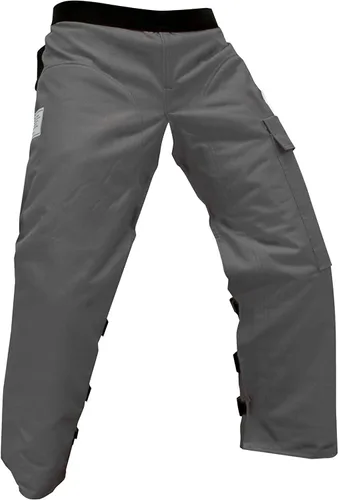 Vista 16 de FORESTER Chainsaw Chaps for Men & Women Apron-Style Chaps with Pocket & Adjustable Waist Chainsaw Safety Equipment