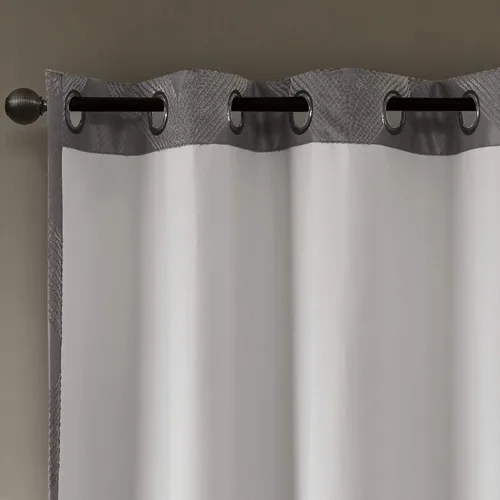 Vista 4 de Sun Smart Bentley - Cortinas opacas para ventana, 1 panel, 50 x 84 pulgadas, color carbón