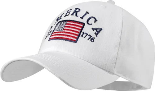 Vista 7 de IIN Gorra de béisbol con bandera estadounidense para hombres y mujeres, de perfil bajo, militar, militar, militar, para papá