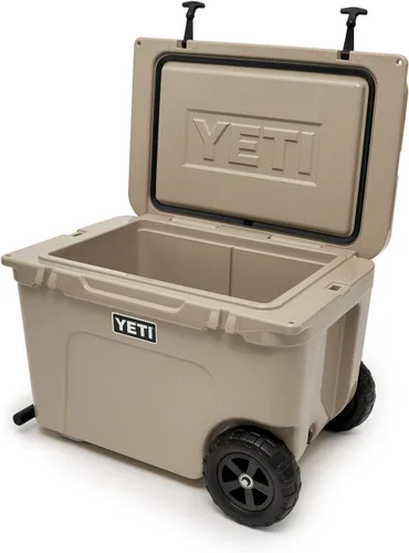 Vista 3 de YETI Tundra Haul - Enfriador portátil con ruedas Canela