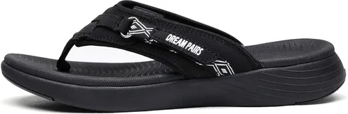 Vista 2 de DREAM PAIRS Sandalias cómodas con soporte de arco para mujer