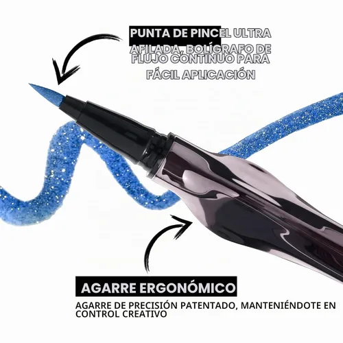 Vista 4 de Urban Decay 24/7 Inks Easy Ergonomic Liquid Eyeliner Pen - Vibrant Liners