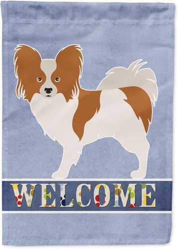 Vista 41 de Caroline's Treasures BB8334GF AIDI Bandera de jardín para perro de montaña del Atlas, bandera de buzón azul, bandera decorativa para patio exterior