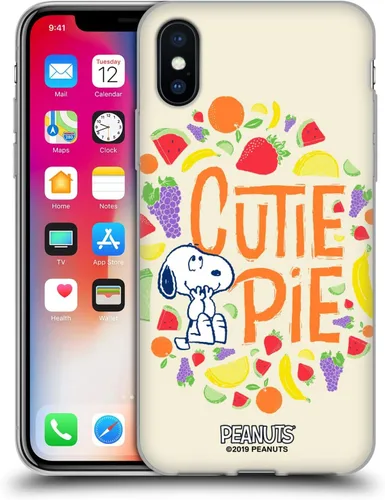 Vista 85 de Head Case Designs Funda de gel suave con licencia oficial de Peanuts Charlie y Snoopy Naturally Sweet compatible con Apple iPhone 7 Plus/iPhone 8