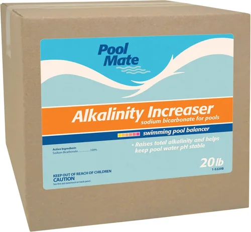 Vista 6 de Pool Mate Aumento de alcalinidad prémium de 5 libras para piscinas, 100% bicarbonato de sodio