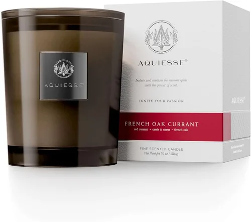 Vista 6 de Aquiesse Vela grande perfumada Black Orchid de 10 onzas