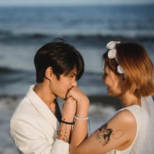 Vista 3 de Pulseras magnéticas a juego con tu novio y novia con cuentas para mujeres, hombres, amantes de los mejores amigos, pulseras de conexión para regalo