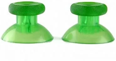 Vista 2 de Gametown - Palanca de pulgar analógica para Microsoft Xbox One Game Controller 2PCS Transparente Verde