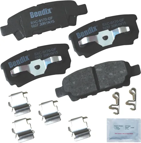 Vista 147 de Bendix Priority1 CFC154 - Juego de pastillas de freno de disco para Avanti II, Century, LeSabre, Regal, Riviera, chasis comercial, DeVille