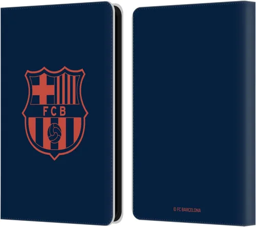 Vista 10 de Head Case Designs Funda de piel con licencia oficial del FC Barcelona Barca Crest Graphics compatible con Kindle Paperwhite 5 (2021)