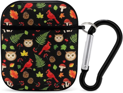 Vista 11 de Funda para Apple AirPod 2 y 1 TPU suave compatible con AirPod 2 y 7 con diseño de bandera estadounidense Pattern1081