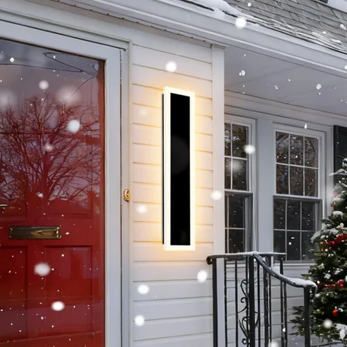 Vista 10 de Luz de pared al aire libre moderna de 18 pulgadas IP65 impermeable