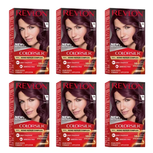 Vista 46 de Revlon ColorSilk Beautiful Color 41 marrón medio 1 ea (paquete de 5)