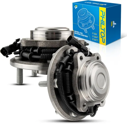 Vista 74 de PHILTOP 512012 x2 Conjunto de cubo de cojinete de rueda trasera para Volkswagen Jetta for 1998-2010 Volkswagen Beetle, 1999-2005 Volkswagen Jetta