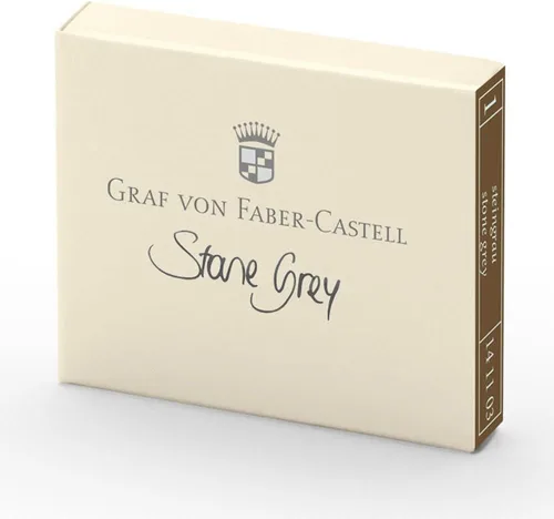 Vista 3 de Faber Castell - Cartucho de tinta gris piedra 141103, 6