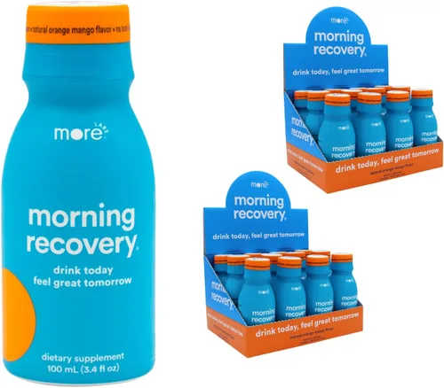 Vista 24 de Recuperación Matinal, Electrolito con Energía, Bebida de Cardo Lechoso de Formulación Propia para Hidratar Mientras Bebes, Líquido DHM Altamente