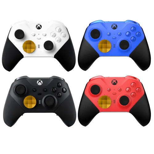 Vista 6 de Accesorios para Xbox Elite Controller Series 2 - 13 en 1 Palas de repuesto de color dorado Palillos analógicos Palillos analógicos Joystick Piezas