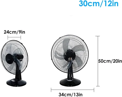 Vista 8 de Ventilador alimentado por energía solar, ventilador de mesa