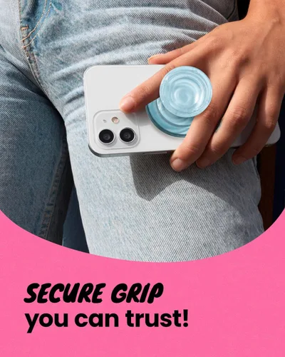 Vista 5 de OnTheGrip Compatible con Magsafe Soporte de Teléfono Móvil Magnético Diseño Auténtico Translúcido Plegable para Smartphone Tablet Accesorio