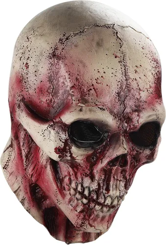 Vista 3 de MOLEZU Halloween Zombie Vampire Head Mask for Adult, Scary Horror Skull Costume Cosplay Party