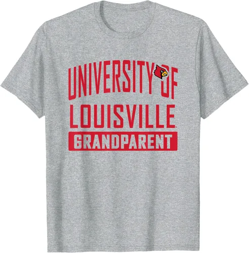 Vista 7 de Louisville Cardinals Grandparent University Camiseta, Negro