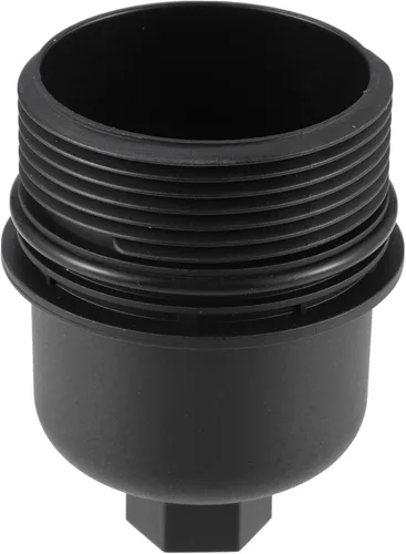 Vista 4 de X AUTOHAUX Cubierta negra del casquillo del filtro del motor del aceite del coche para Chrysler para Dodge para Jeep para Ram 68191350AA