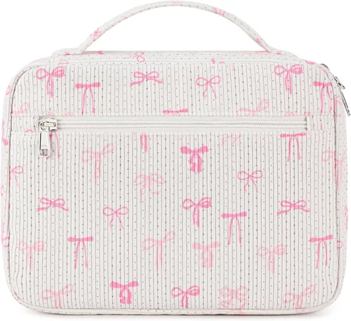 Vista 8 de JIANYA Funda para la Biblia para mujer, fundas de Biblia de leopardo para mujer, con asa y bolsillo con cremallera