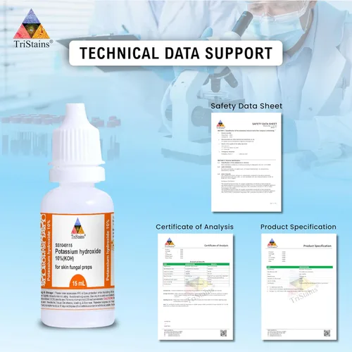 Vista 6 de Hidróxido de potasio KOH 10%, 15mL (Compre 1 y obtenga uno gratis)