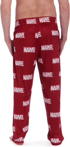 Vista 5 de Marvel Avengers Hulk Black Widow Capitán América - Paquete de 2 pantalones de pijama para adultos