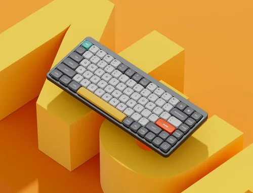 Vista 2 de nuphy Air75 Mechanical Keyboard 75 Low Profile Wireless Keyboard Supports Bluetooth 50 24G and Wired Connection Compatible with Windows and Mac