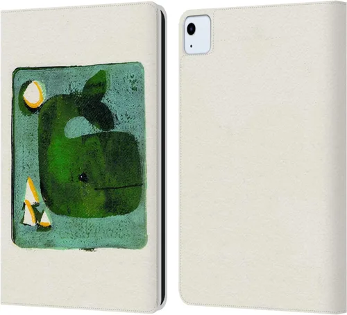 Vista 12 de Head Case Designs Wyanne - Funda de piel con licencia oficial de Wyanne Blue Watercolour Bear Animals 2, compatible con Apple iPad 10.2
