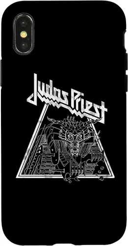 Vista 5 de iPhone 15 Judas Priest - Funda Wireframe Defenders