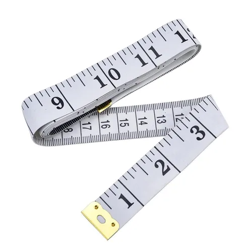 Vista 3 de Paquete de 3 cintas métricas suaves para coser el cuerpo, tela a medida, medidas para manualidades en el hogar, 60 pulgadas/4.9 ft, 79 pulgadas/6.6