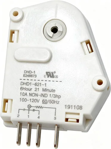 Vista 6 de Temporizador de descongelación para refrigerador, 6 horas y 21 minutos Replaces 215846604, W10822278, 482493. Fits Kenmore, Crosley, Kelvinator