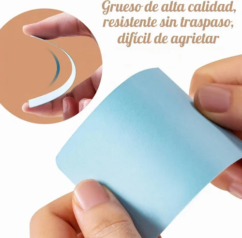 Vista 4 de Primbeeks 300 tarjetas de visita prémium (6 colores Kraft, en blanco, pequeñas 3.5 x 2.2 pulgadas, lisas)