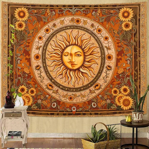 Vista 26 de Accnicc - Tapices Boho de Sol y Luna10127AXS