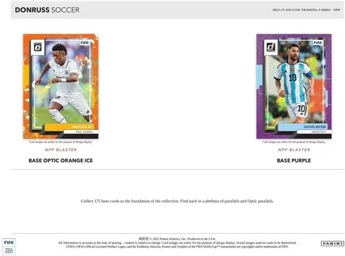 Vista 4 de 2022-23 Panini Donruss Soccer Paquete Jumbo de Valor (25 Tarjetas)