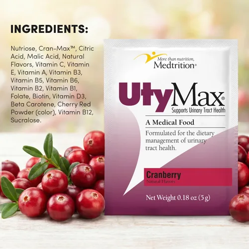 Vista 3 de Medtrition UtyMax Energy Arándano (paquetes de 30/0.18 oz)