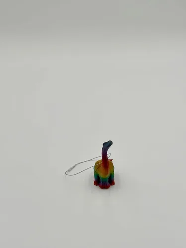Vista 3 de Dickosaurus Penis Bachelorette Party Gift Funny Prank 3D Printed (3" Tall Ornament)