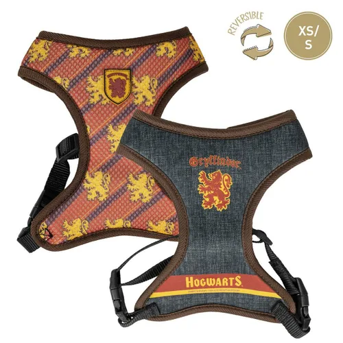 Vista 3 de Arnés para Perro Harry Potter Reversible Rojo XS