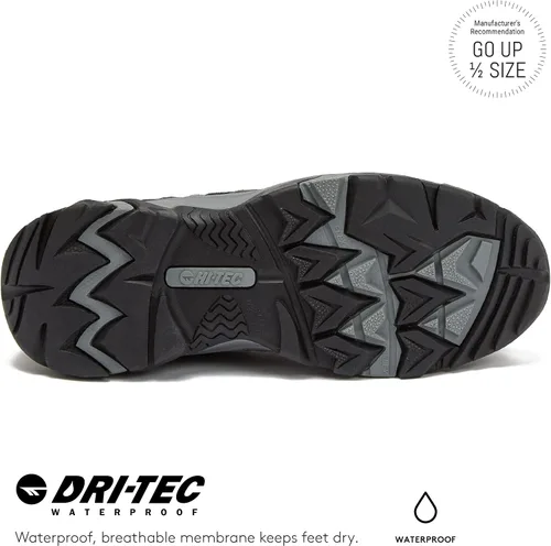 Vista 5 de HI-TEC Apex Lite Low WP - Zapatos de senderismo impermeables para mujer, ligeros, transpirables, para senderismo y senderismo