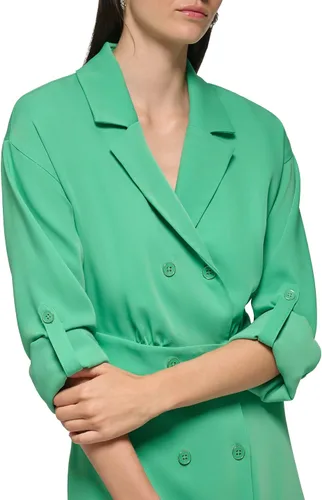 Vista 4 de Karl Lagerfeld Paris Womens Everyday Casual Shirt Dress Dress