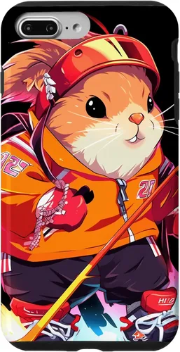 Vista 9 de Funda para iPhone 15 de conejillo de indias Jugador de hockey sobre hielo