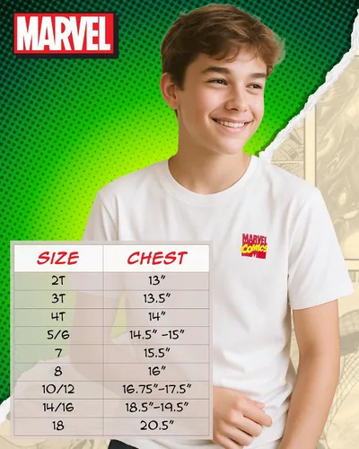 Vista 5 de Marvel Spider-Man - Camisetas de manga corta con cuello redondo y manga corta para niños (talla 10-16)